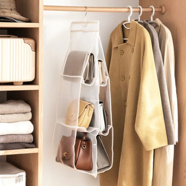 Purse & Handbag Closet Organizer wardrobe Organizers Slim Bags Organiser Holder Style Degree Sg Singapore
