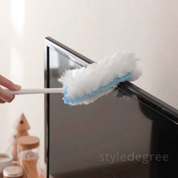 Static Extendable & Bendable Duster Multi-purpose Mini Small Duster Small Microfiber Duster For Home Bendable Extendable Duster for Cleaning Style Degree Singapore Sg