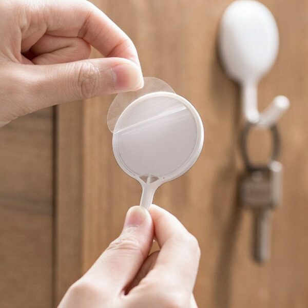 Pebble Wall Hanging Hook (4pc Set) Adhesive Hanging Hook Damage Free Wall Hooks and Hangers Modern Minimalist Hook For Hand Towels Clothes Accessories Hook Style Degree Singapore Sg