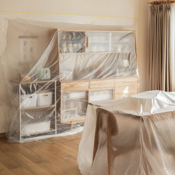 Anti-Dust Protective Furniture Cover Renovation Dust Cover Plastic Cover For Furniture During Renovation Plastic Sheet Cover For Painting Singapore Style Degree Sg