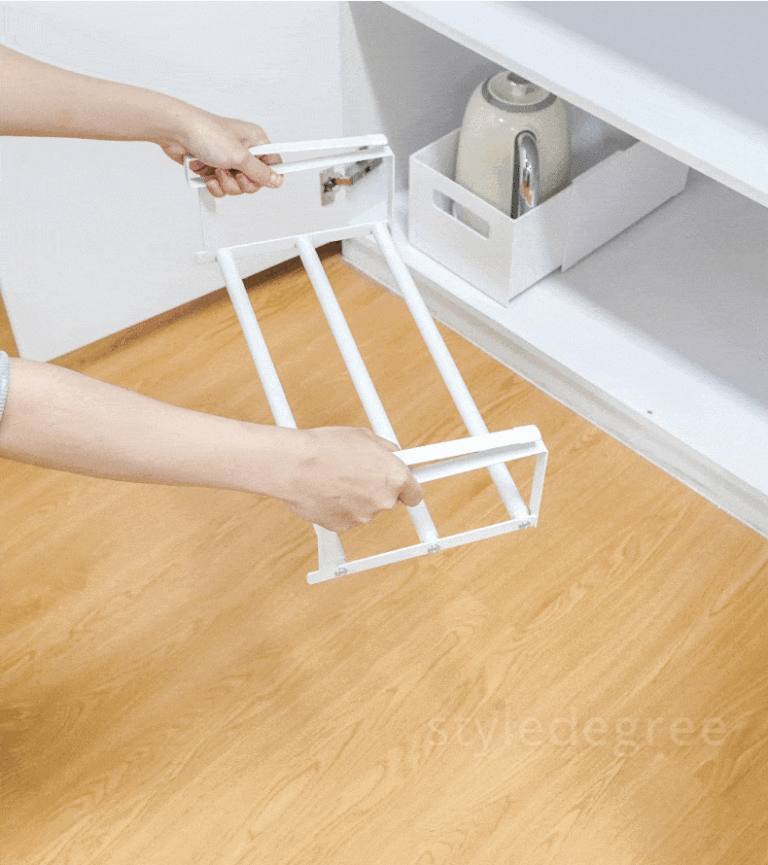 Extendable Under Shelf Organizer Kitchen & Wardrobe
