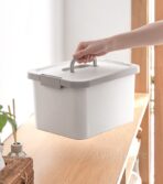 Slate 2-Tier First Aid Medicine Box First Aid Kit Expandable First Aid Medication Storage Box Pill Organize Box Style Degree Singapore Sg