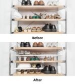 Extendable Shoe Rack Under Shelf Organizer Adjustable Shoe Storage Rack Expandable Shoe Rack Under Shelf Storage Rack Style Degree Singapore Sg