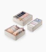 Canvas Lingerie & Undergarment Closet Organizer Socks Underwear Wardrobe Storage Solution Organization Style Degree Sg Singapore