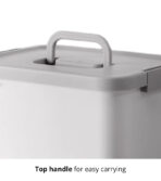 Slate 2-Tier First Aid Medicine Box First Aid Kit Expandable First Aid Medication Storage Box Pill Organize Box Style Degree Singapore Sg