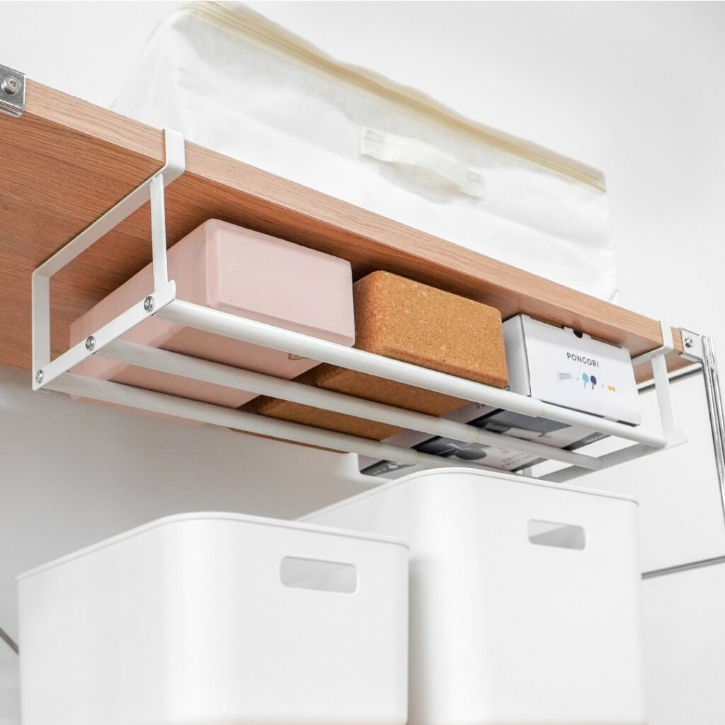 Extendable Under Shelf Organizer Kitchen & Wardrobe