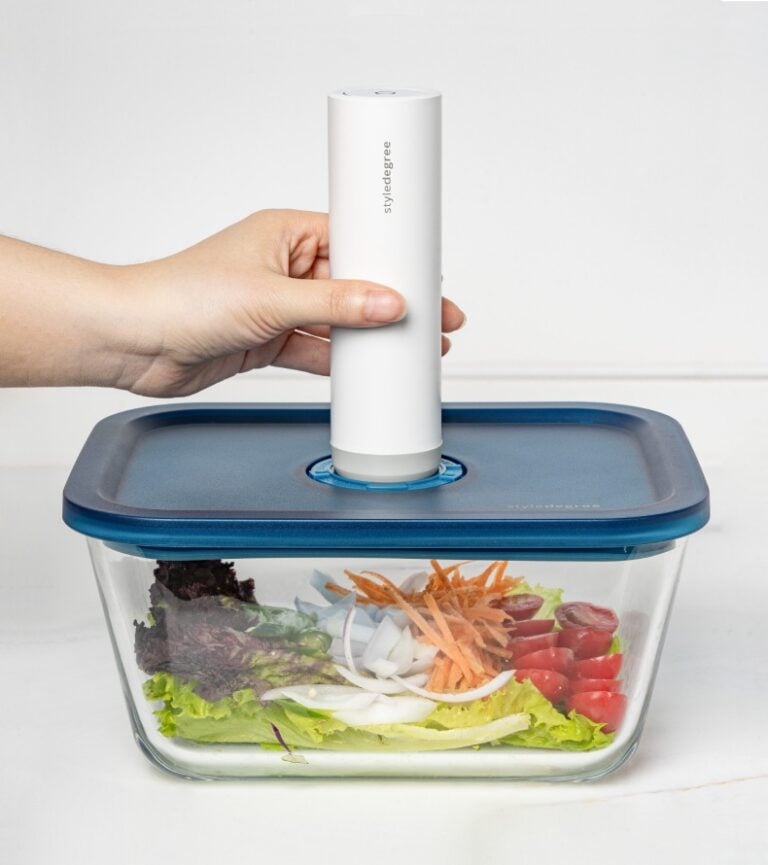 Freshly™ Vacuum Food Storage Container Airtight Food Storage Container Leakproof Dishwasher Safe Oven Safe Glass Storage Container BPA free food storage container Vacuum Food Containers Style Degree Singapore Sg