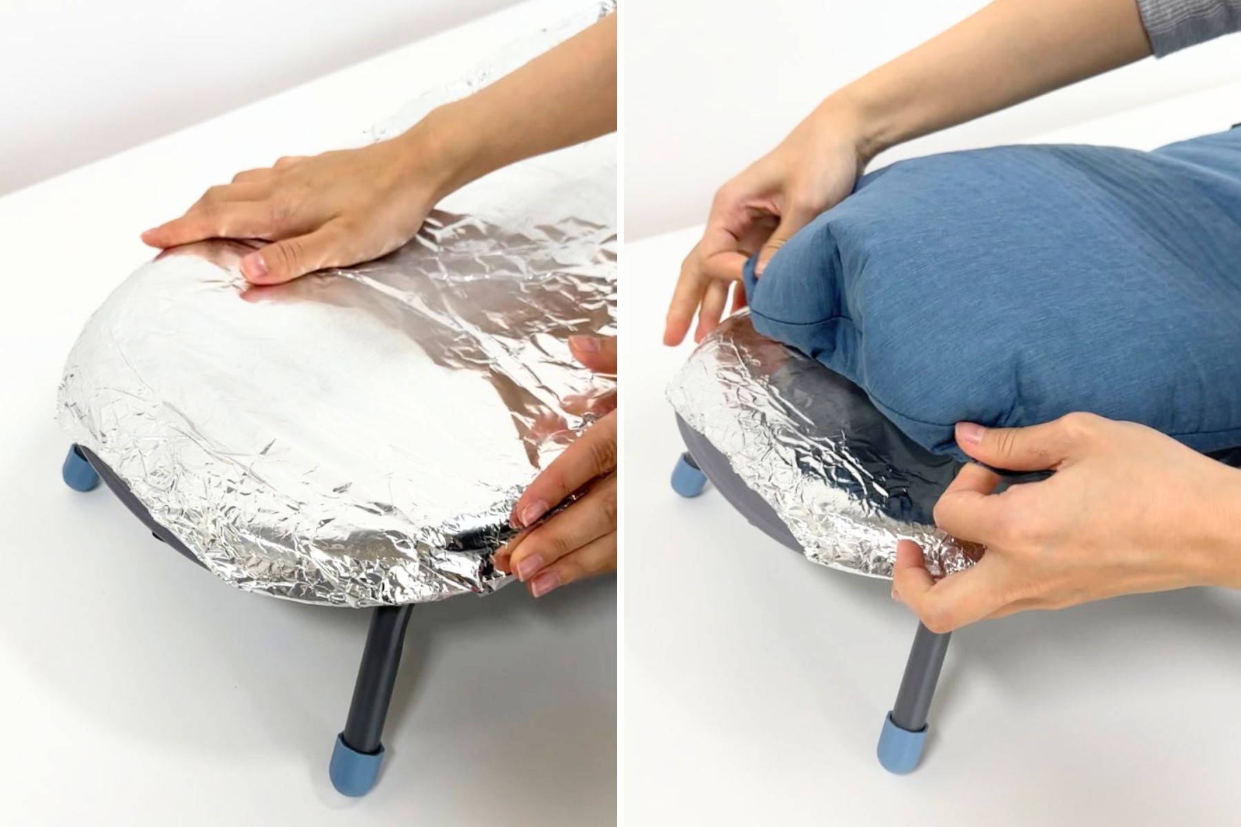 Ironing hacks to save time, aluminium foil ironing hack, ironing board singapore, Style Degree, sg