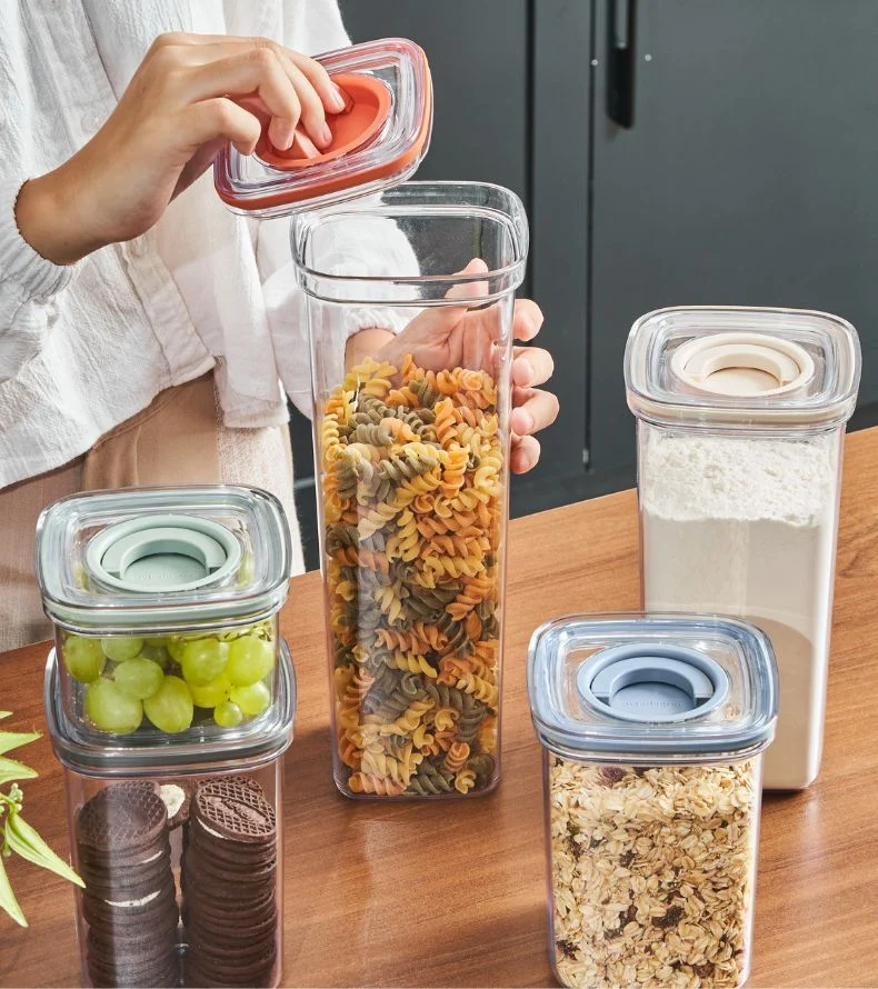 ClarityTwist™ Airtight Container Dry Food Storage Containers Set Kitchen Pantry Storage Container BPA free disherwasher safe Fridge Container With Labels Pantry Sticker Labels Singapore Sg Style Degree