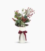 Christmas Design Your Own Faux Plant Space-saving Mini Christmas Tree Holly Berries Tree Realistic Artifical Christmas Tree Small Christmas Tree Style Degree Sg Singapore