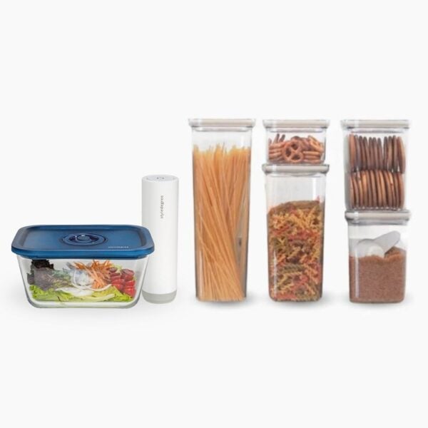 Food storage bundle claritytwist freshly pantry fridge food container style degree sg