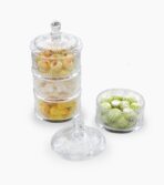 Crystal Glass Food Jar Raya Style Degree Sg