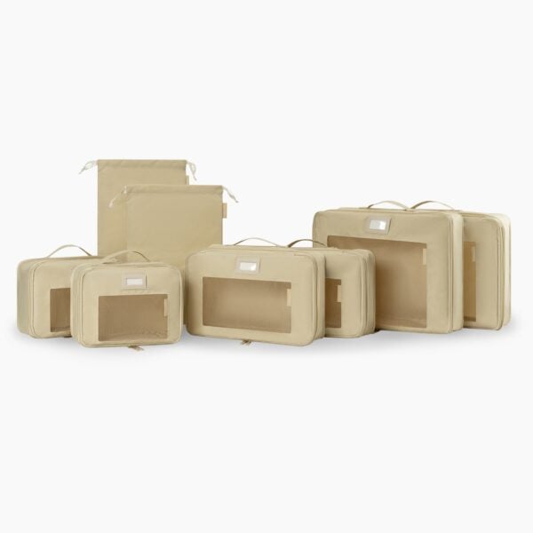 SetOff™ Compressible Packing Cubes Set Compression Packing Cubes For Travel Luggage Clothes Organizer Travel Packing Cubes With Various Sizes Shoe Bag Travel Packing Organiser Singapore Sg Style Degree