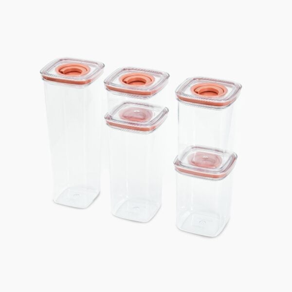 ClarityTwist™ Airtight Container Dry Food Storage Containers Set Kitchen Pantry Storage Container BPA free disherwasher safe Fridge Container With Labels Pantry Sticker Labels Singapore Sg Style Degree