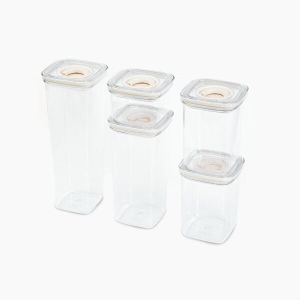 ClarityTwist™ Airtight Container Dry Food Storage Containers Set Kitchen Pantry Storage Container BPA free disherwasher safe Fridge Container With Labels Pantry Sticker Labels Singapore Sg Style Degree