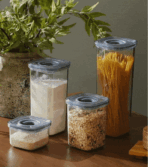 ClarityTwist™ Airtight Container Dry Food Storage Containers Set Kitchen Pantry Storage Container BPA free disherwasher safe Fridge Container With Labels Pantry Sticker Labels Singapore Sg Style Degree