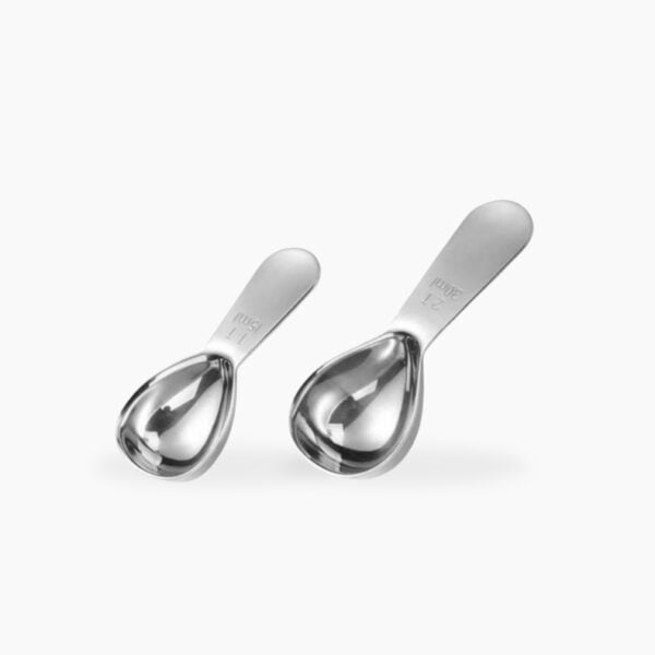 Nesting Stainless Steel Measuring Scoop (Set of 2) Pantry spoon claritytwist style degree sg singapore