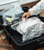 ClearVacuum™ Vacuum Storage Bag Set Travel Luggage Wardrobe Clothes Storage Electric Pump Style Degree