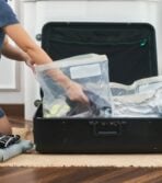 ClearVacuum™ Dumpling Vacuum Storage Bag Set Travel Luggage Wardrobe Clothes Storage Style Degree