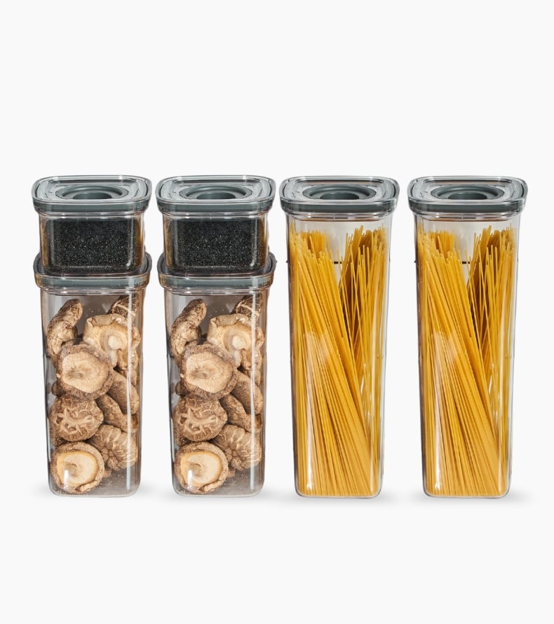 ClarityTwist™ Airtight Container Dry Food Storage Containers Set Kitchen Pantry Storage Container BPA free disherwasher safe Fridge Container With Labels Pantry Sticker Labels Singapore Sg Style Degree