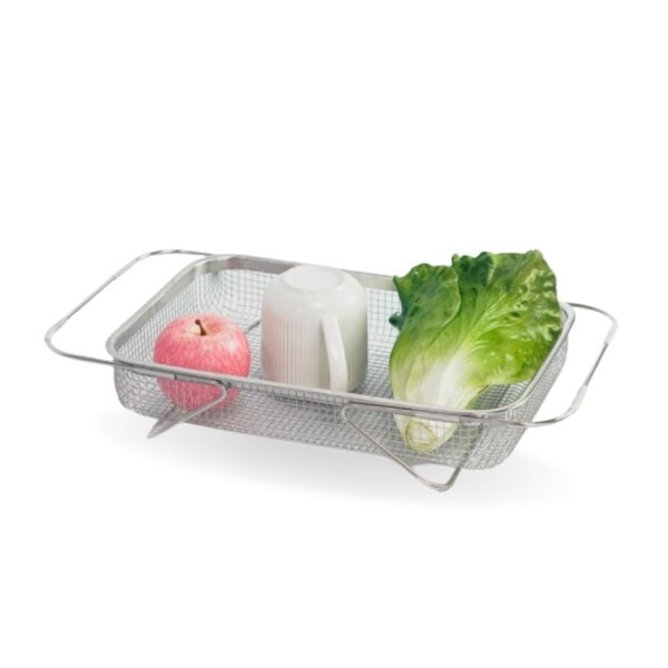 Steely™ Extendable Over-The-Sink Drainer