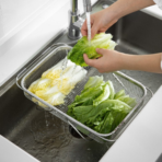 Steely™ Extendable Over-The-Sink Drainer - Image 2