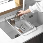 Steely™ Extendable Over-The-Sink Drainer - Image 4